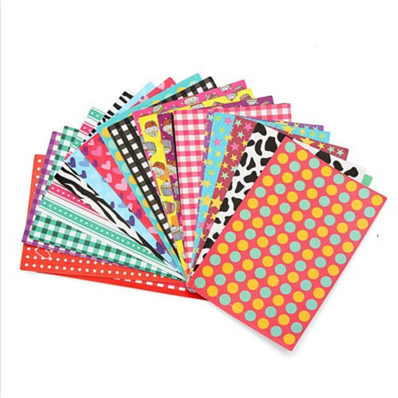 20X colorido revestimiento para manualidades Polaroid Washi adhesivos para decoración de fotos cinta de papel: 5