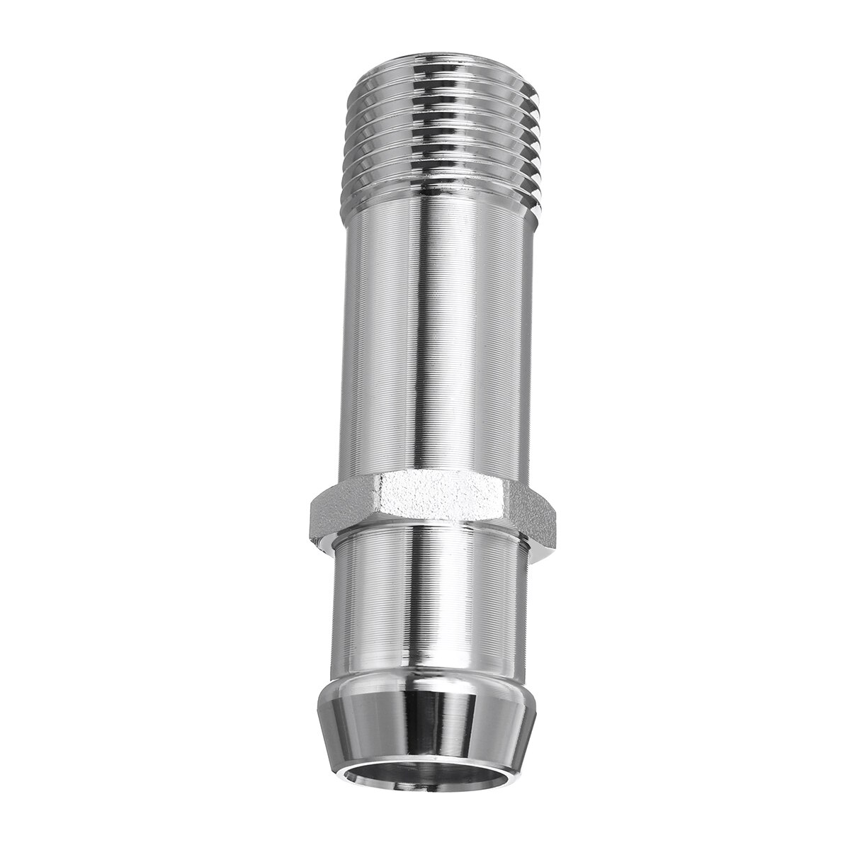 Aoto Water Pump Heat Pipe Fitting For Chevy Heater Hose 1/2'' NPT To 3/4'' Barb SBC Pump Heater Hose Accessories