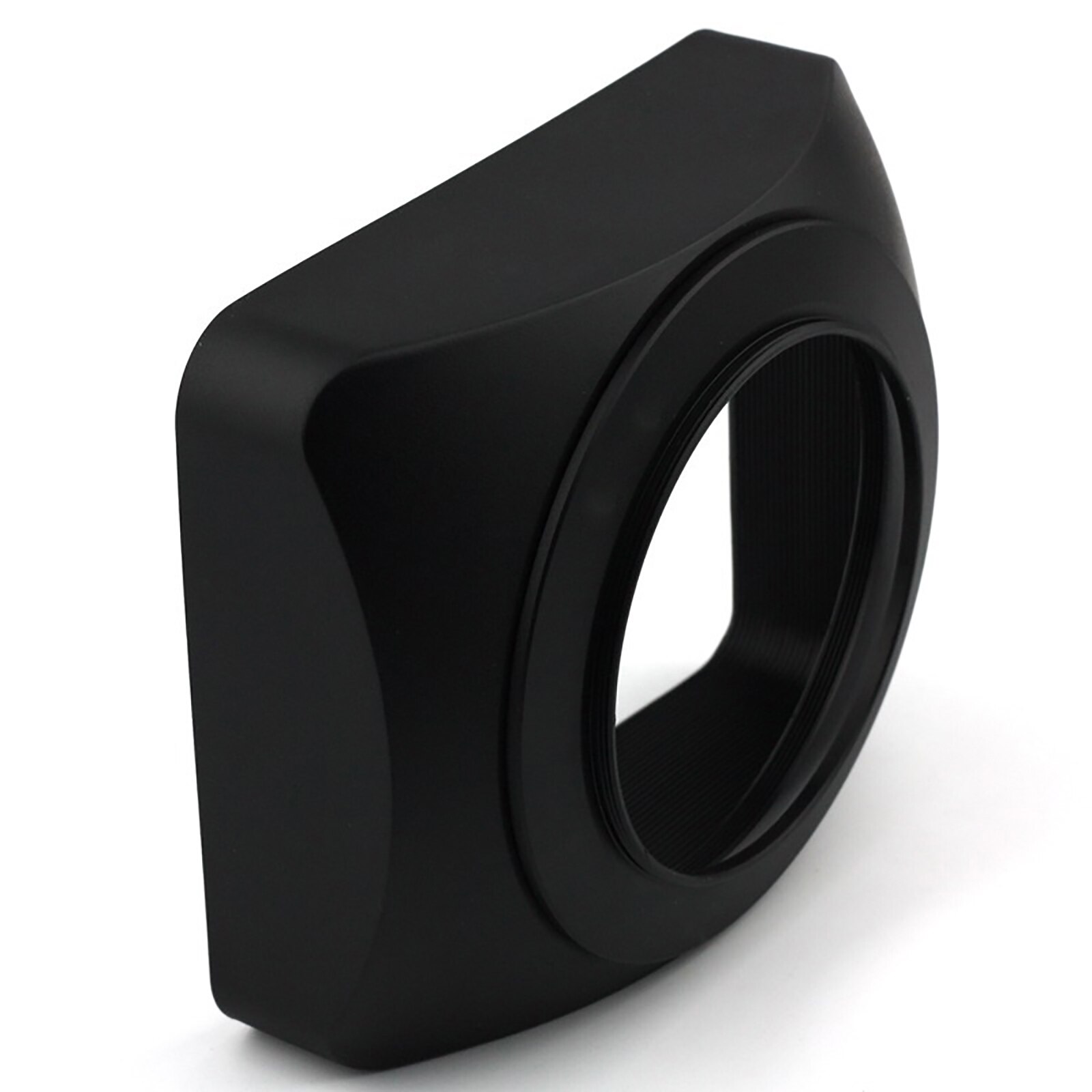77mm Square Lens Hood Sun Shade for DV Camcorder Video Camera DSLR Wide Angle Accessories Black