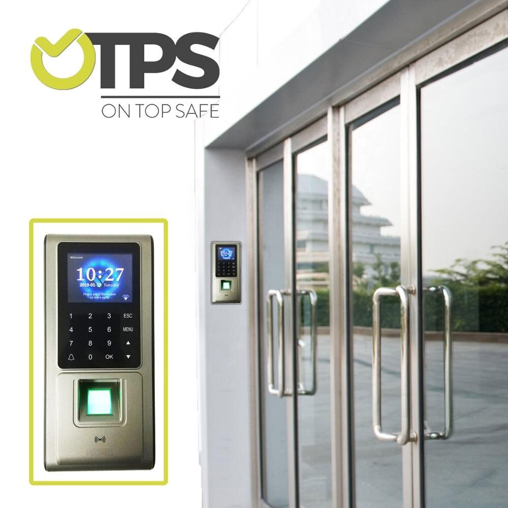 Otps standalone kontor biometrisk fingeraftryk og tidsregistreringsmaskine til adgangskontrolsystem