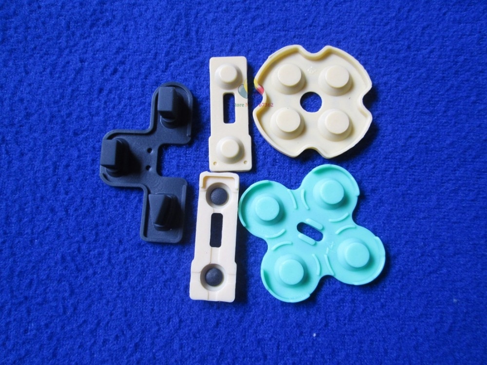 For Sony PS2 Controller Repair Conductive Rubber Silicon Pads For Playstation 2 Handle Controller Replacement