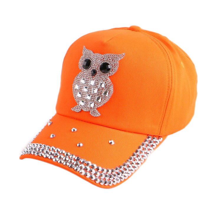 Barn baby baseball keps härlig hund djur barn snapback hatt märke skönhet flicka pojkar casquette: Orange