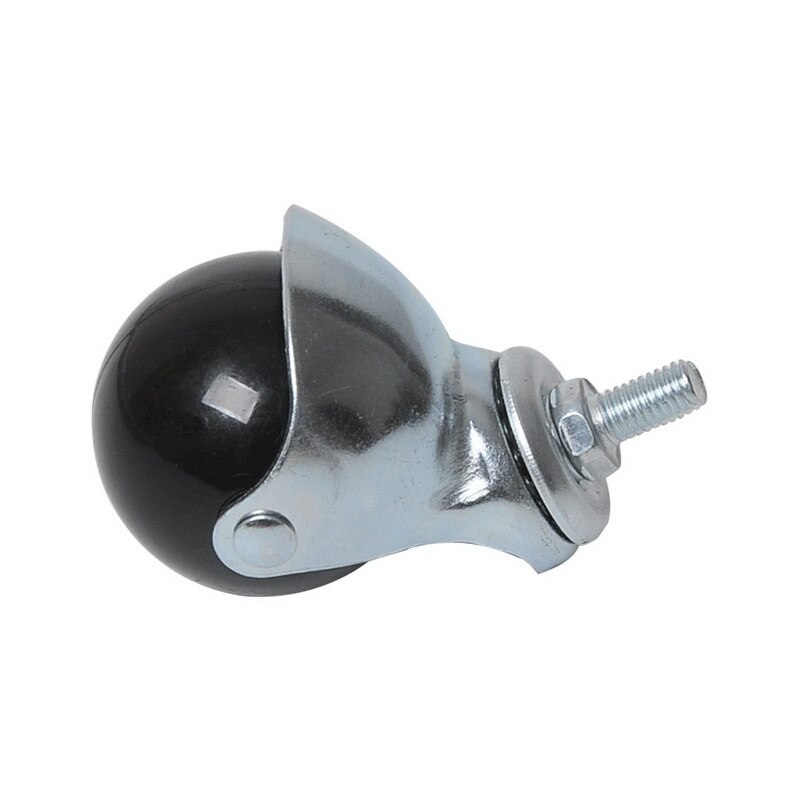 Office Chair Caster Wheels 3 Inch Swivel Rubber Caster Wheels Replacement Soft Safe Rollers Furniture Hardware Noise Wheels