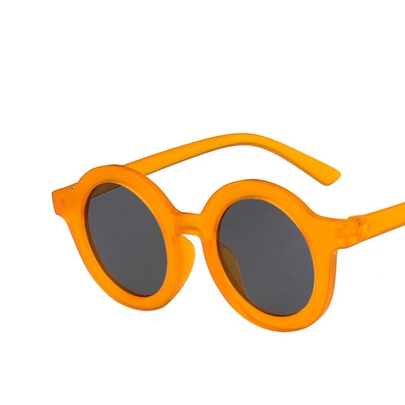 Gafas de sol de protección para bebés, lentes de sol de protección para la playa para niños, redondas, clásicas, Retro, 1-7 años, novedad de: S3  Baby Sunglasses