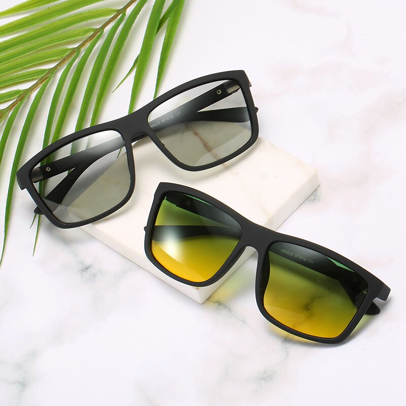 Meekleurende Vissen Zonnebril Mannen Gepolariseerde Rijden Kameleon Glazen Mannelijke Kleur Veranderen Zonnebril Dag Nacht Bestuurder Eyewear