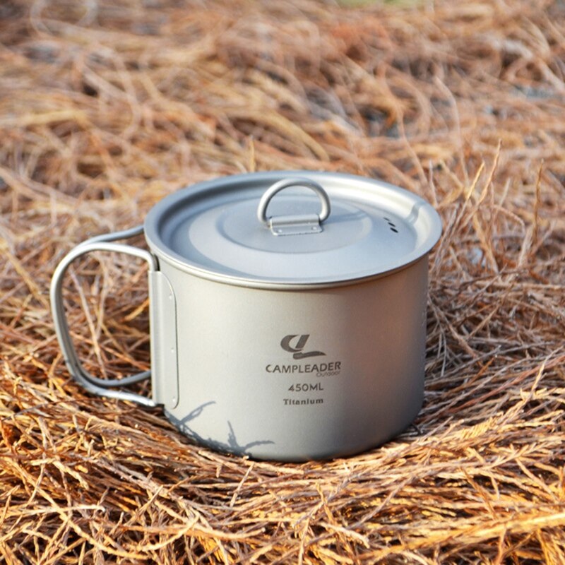 CampLeader Titan 450Ml Tasse, Camping draussen Becher für Wandern, Lager Schüssel, multi-Funktionale Reise Becher Topf