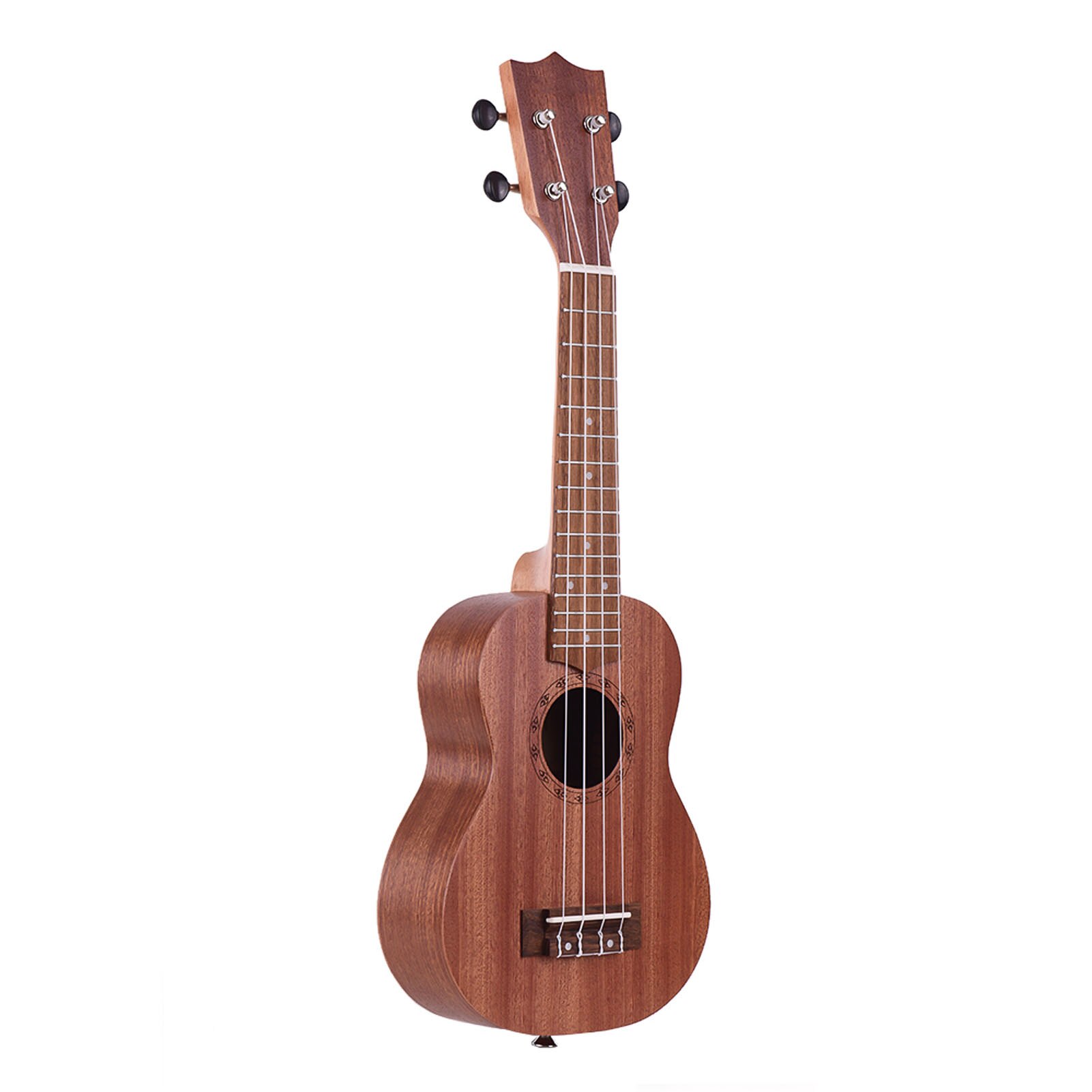 21 Inch Ukelele Acoustic Soprano Ukulele Uke Sapele Wood Open Style Tuning Peg for Beginners Boys Girls Stringed instrument Part
