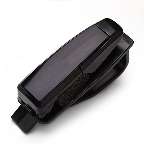 Auto Bril Clip Auto Zonneklep Bril Frame Zonnebril Clip Ticket Clip Etui Clip Doos Algemene Accessoires: Black