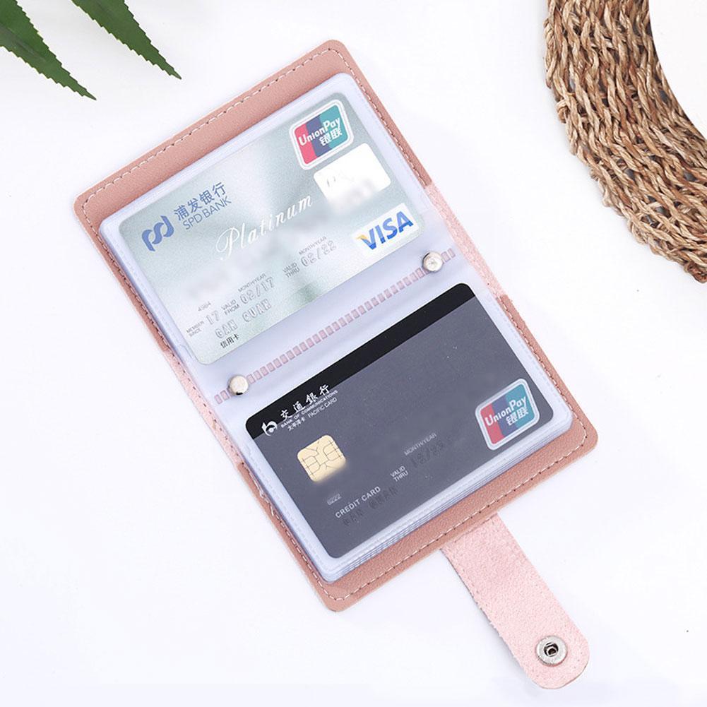 26 Card Slots Bank Card Cover Anti-theft Anti-degaussing Shielding Card Holder Card NFC Multi-card Bag H7B8
