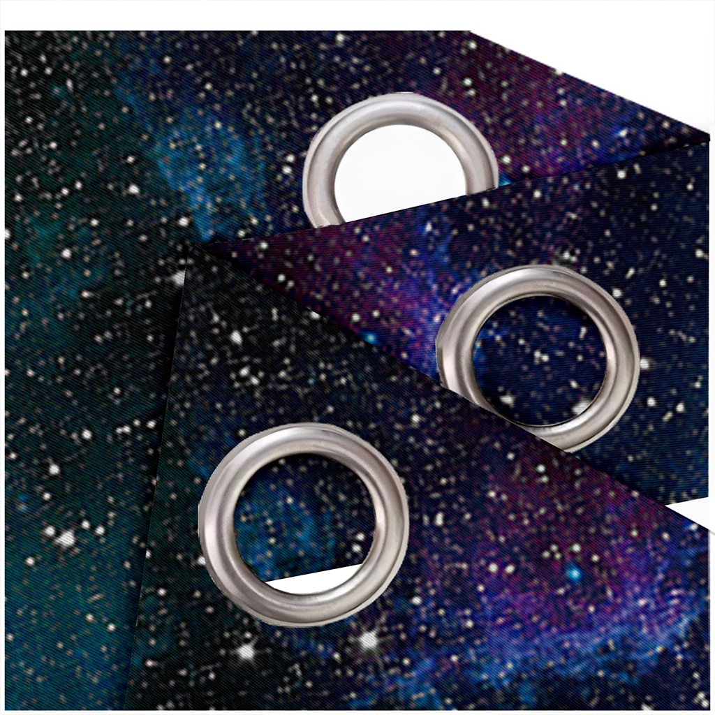Home deep galaxy printing gardin er velegnet til stue, soveværelse gardin, boligindretningsgardin og voksengardin,