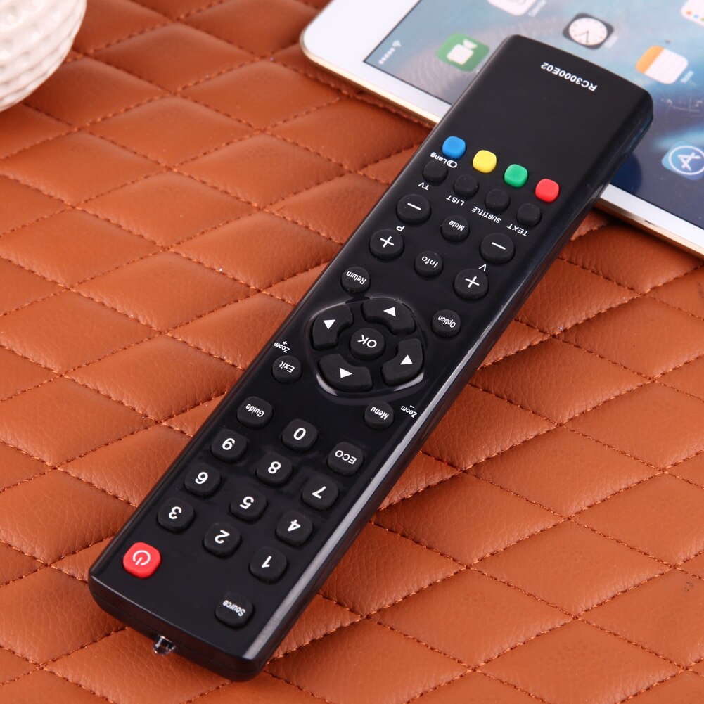 Universal TV Remote Control Replacement for TCL RC3000E02 LED LCD TV Remote Control 2 AAA Batteries are Required Black