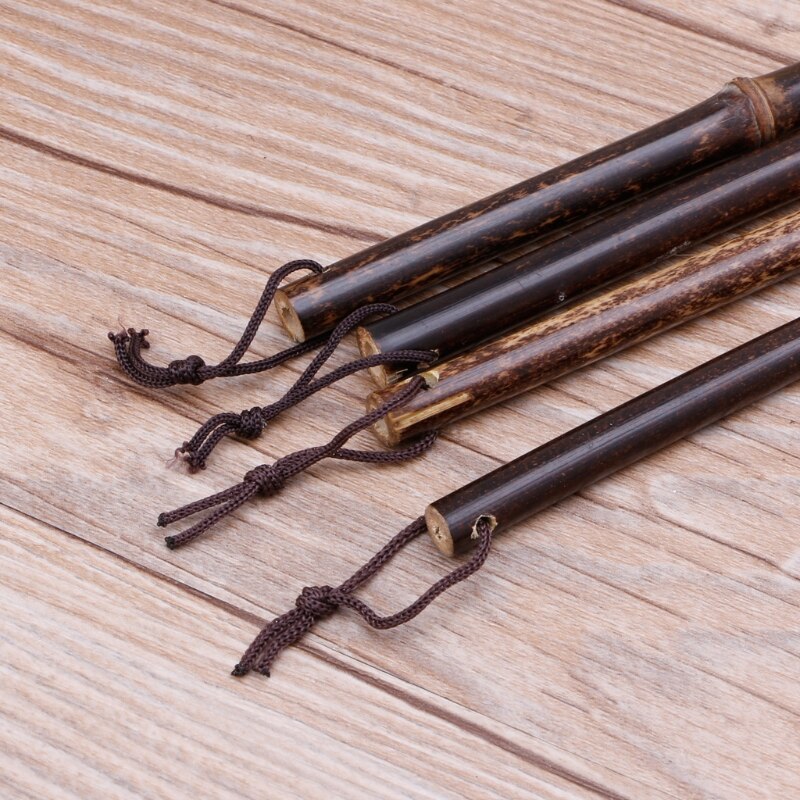 Chinese Painting Brush Natural Bamboo Pole Regular Script Calligraphy Brush