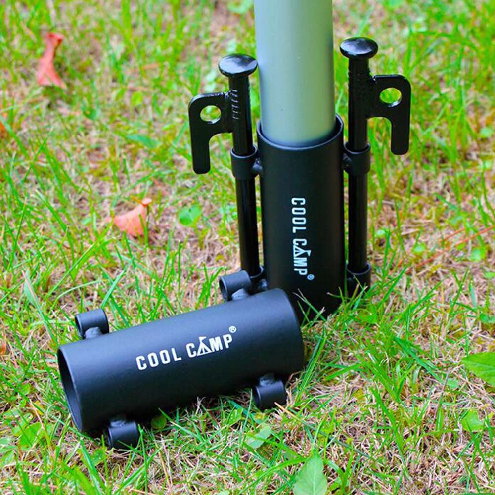Tent Luifel Vaste Buis Luifel Houder Pole Pijp Winddicht Sky Gordijn Staaf Houder Tent Luifel Accessoires Voor Outdoor Camping
