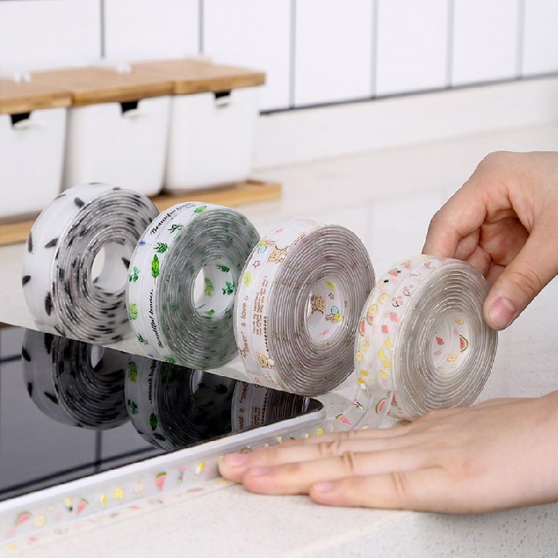 Cinta impermeable para ducha de baño, cinta de sellado a prueba de moho para fregadero, baño, cocina, cinta de reparación autoadhesiva, Nano cinta adhesiva