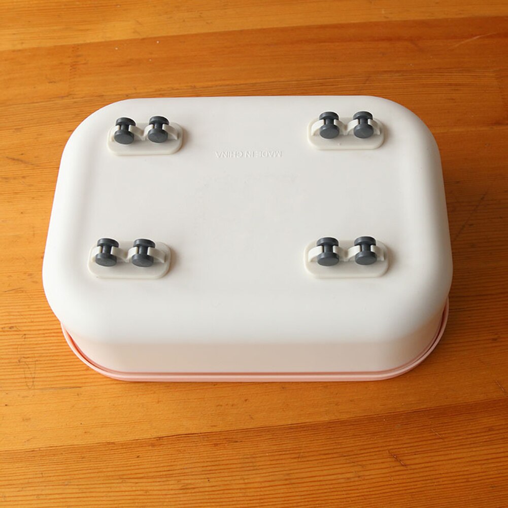 4pcs Long Fixed Casters Small One-Way Wheel Plastic Pasteable Undirectional Wheel Hardware Accessories for Trash Can Storage Box