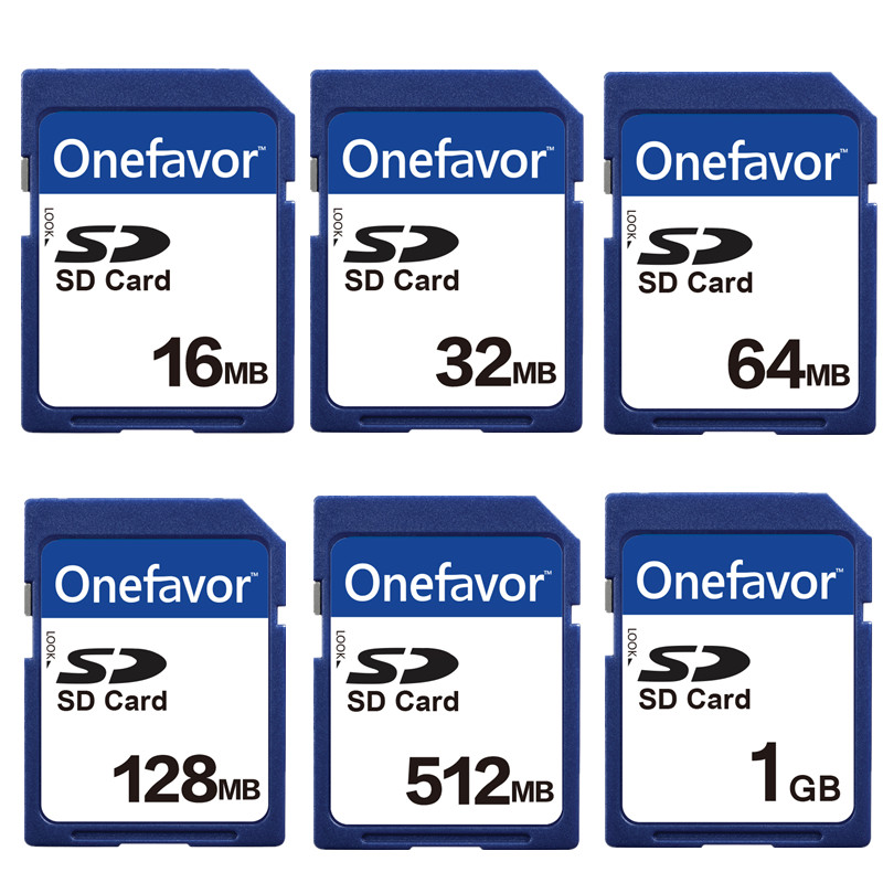 Small Capacity! 5pcs 16MB 32MB 64MB 128MB 256MB 512 MB 1GB 2GB SD Card Secure Digital Flash Memory Card For Camera