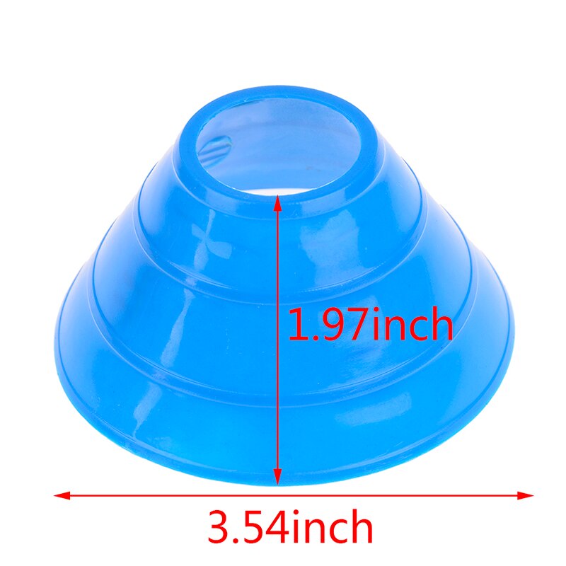 5Pcs calcio allenamento segno piatto coni resistenti alla pressione marcatore dischi marcatore secchio calcio allenamento sport piattino