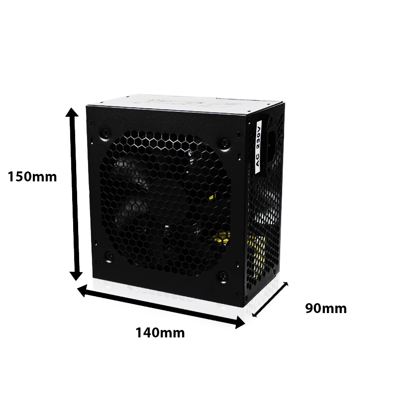 Iwongou 500 Watt Voeding Voor Pc 12V Psu Nominale 350W Max 450W Voor Amd Atx Gaming voeding Voor Desktop Computer