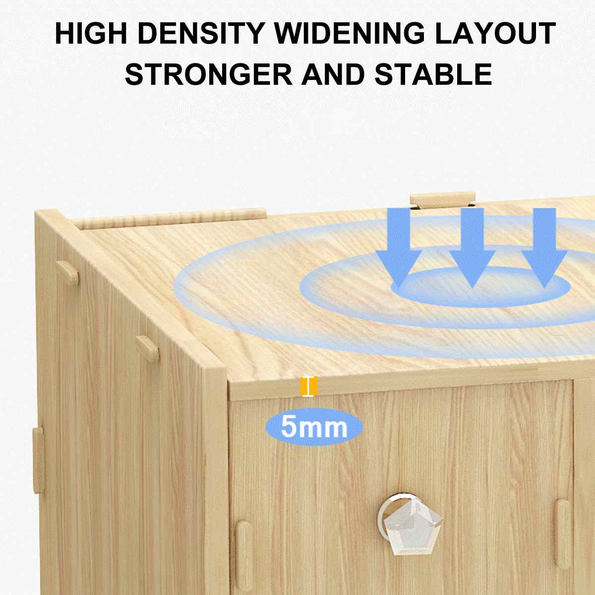 Ordinateur Moniteur Riser Socle De Bureau Étagère En Bois Plinthe Forte Support D'ordinateur Portable Support De Bureau Support De Moniteur Avec Boîte De Rangement organisateur