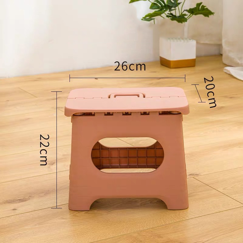 Outdoor Furniture Retractable Stool Chairs Portable Stool Lounge Folding Chair Camping Stool Foldable Convenient Fishing Chair: PINK