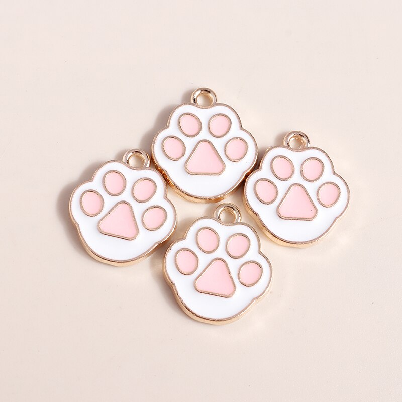 Pendentifs en forme de pingouin pour la fabrication de bijoux, 10 pièces, 21x22mm, en émail, animaux mignons, accessoires pour colliers et boucles d&#39;oreilles: Style 423