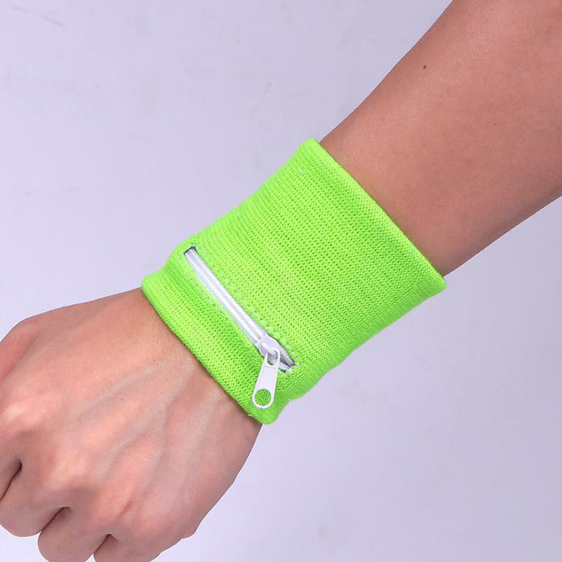 Sport-Armband mit Reißverschlusstasche, Laufsport-Armbandtasche für MP3-Schlüsselkarte, Aufbewahrungstasche, Basketball, Schweißbänder, Armbandtaschen: blaue farbe