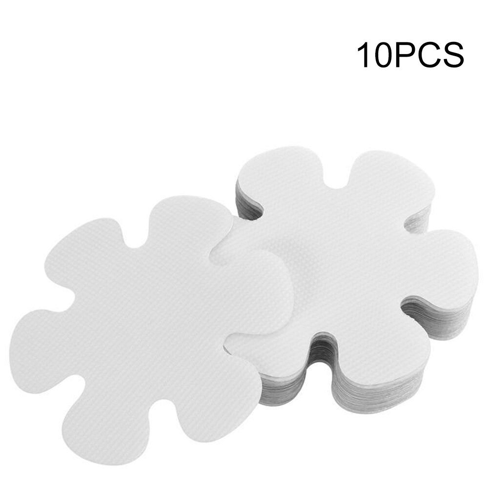 Pegatinas antideslizantes PEVA para bañera, forma redonda y de flores, 10/20 piezas, seguridad, baño, ducha: A3