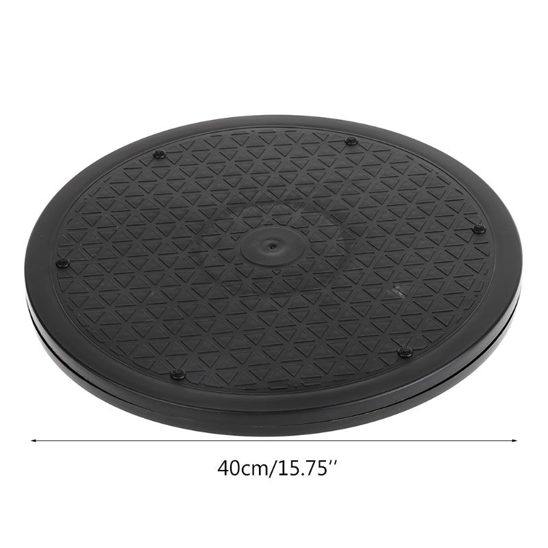 10" Round Bonsai Turntable Rotating Plate Wheel Revolving Home Kitchen Display: 40cm