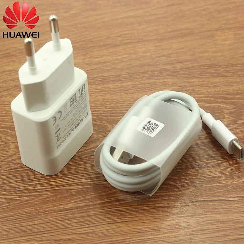 9V/2A USB EU Fast Charge 1M USB 3.1 TYPE C Data Cable Quick charger For HUAWEI P9 P10 Plus P20 Mate 20 Pro Honor NOTE 9 10 V8 9