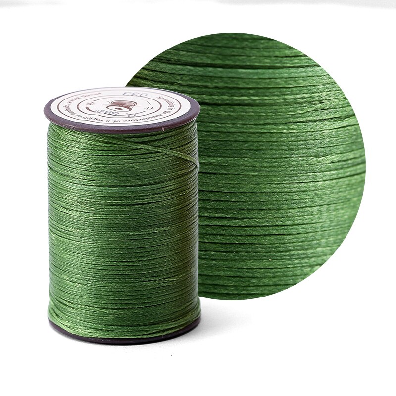 0.8Mm 100M Platte Wax Draad Naaien Lederen Gereedschap Hoge Sterkte Draad Wax Ropehand Maken Tool Voor Leer stof: 033