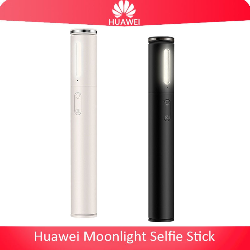 Original HUAWEI CF33 Bluetooth selfie bâton troisième vitesse lumière de remplissage poche mini selfie bâton voyage portable honneur selfie bâton