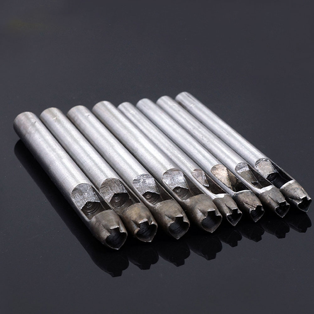 leather hand tool Multi shape leather hole punch craft tool DIY leather craft special shape tool