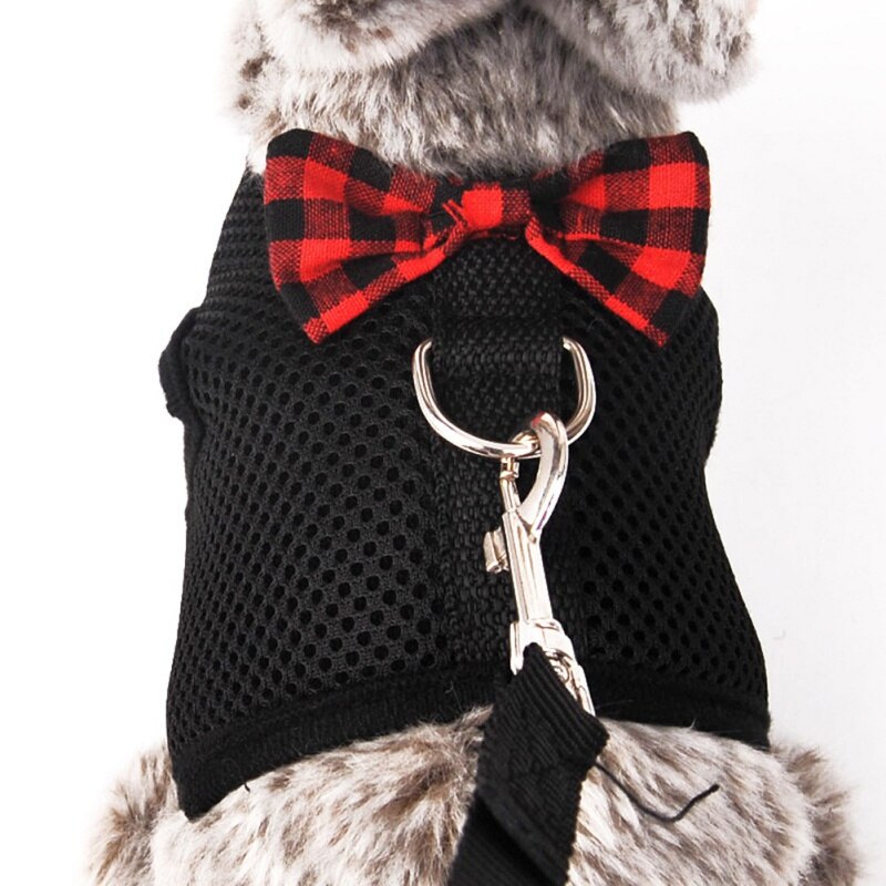 Hamster konijn harnas riem set mesh fret cavia harnas vest wandelen huisdierbenodigdheden