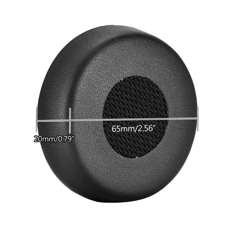 1 Pair Earpads Replacement Compatible For Jabra Evolve 75 75+ / 75 Uc / 75ms Evolve75 Earmuff Sponge Earphone Cover