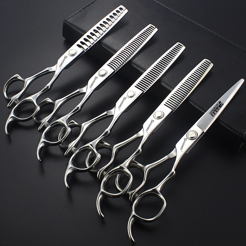 6-Inch Haarknipper, Platte Schaar, Dunne Tandenschaar, Professionele Tondeuse, Huishoudelijke Schaarset.