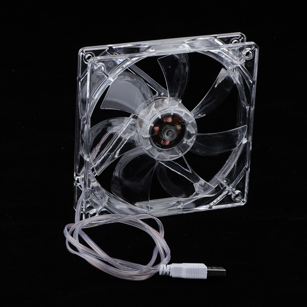 Hamster Cage Cooling Fan LED Lights Rechargable Small Pet Mice Degus Cooler