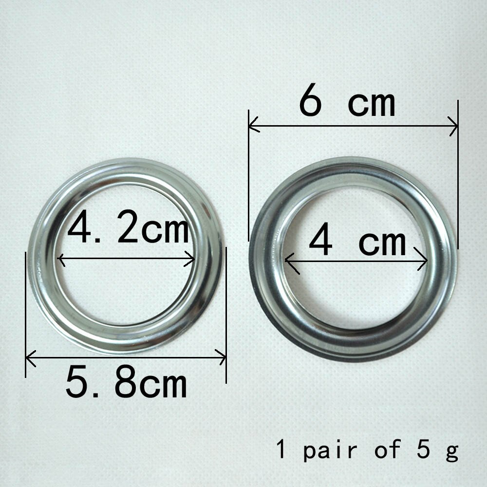 Stainless Metal Ring for Curtains DIY Metal Curtain Eyelet Accessories Grommet top Ornament Install By Stamping Machine CP03C