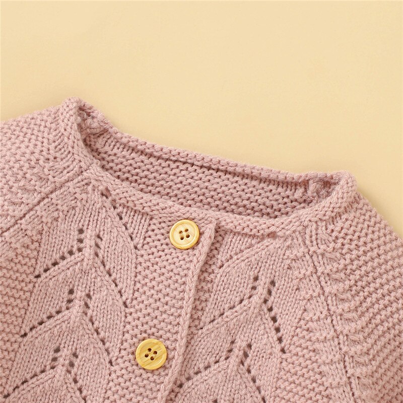Nowe dziecięce dziewczęce podstawowe rozpinane swetry, opuszczane ramiona z długim rękawem wycięcie strąk szyją prosto piersiowy sweter z dzianiny