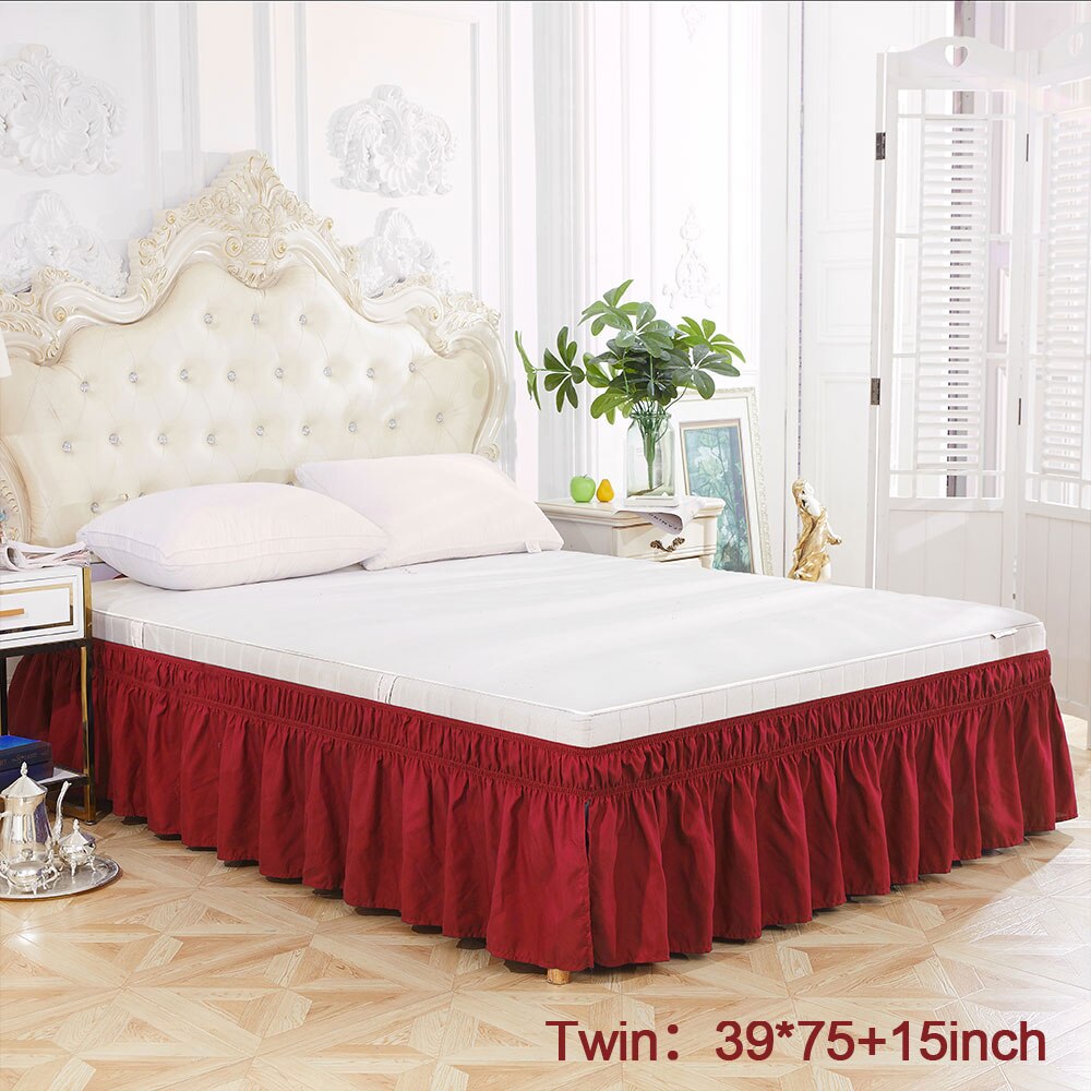 Neue Feste Elastische Bett Felsen Heimat Hotel Schlafzimmer Dekorationen Liefert 8 Farben Heimat Textil Bettdecke Bett Röcke