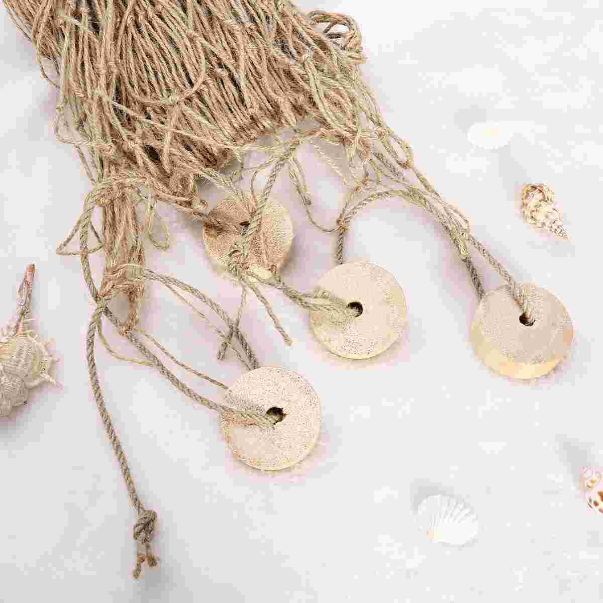 WINOMO 100*200cm Mediterranean Style Decorative Fish Netting Marine Fishing Net Wall Decoration Photographing Background