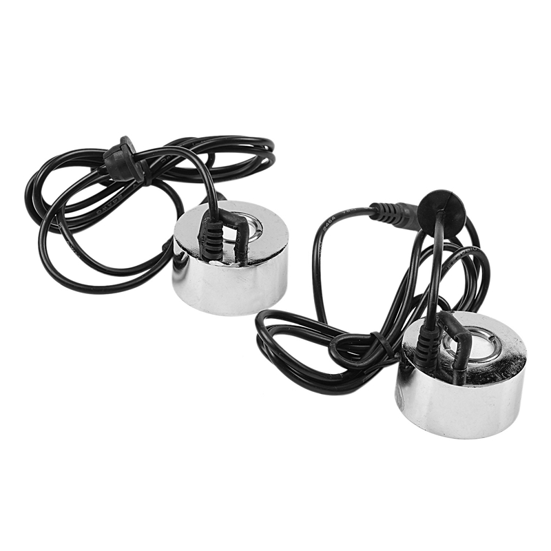 Humidificador ultrasónico de 45mm, incubadora Industrial, atomizador de 24V, cabezal nebulizador, 10 piezas, sin enchufe