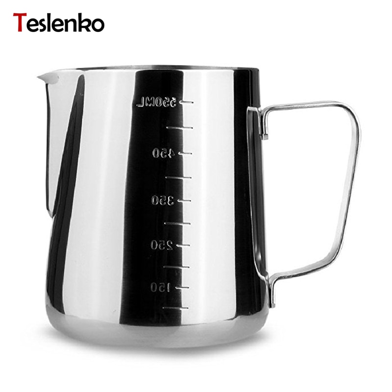 Rvs Melk Opschuimen Jug Espresso Koffie Mok Pitcher Barista Craft Koffie Cappuccino Kopjes Latte Pot Keuken Tool