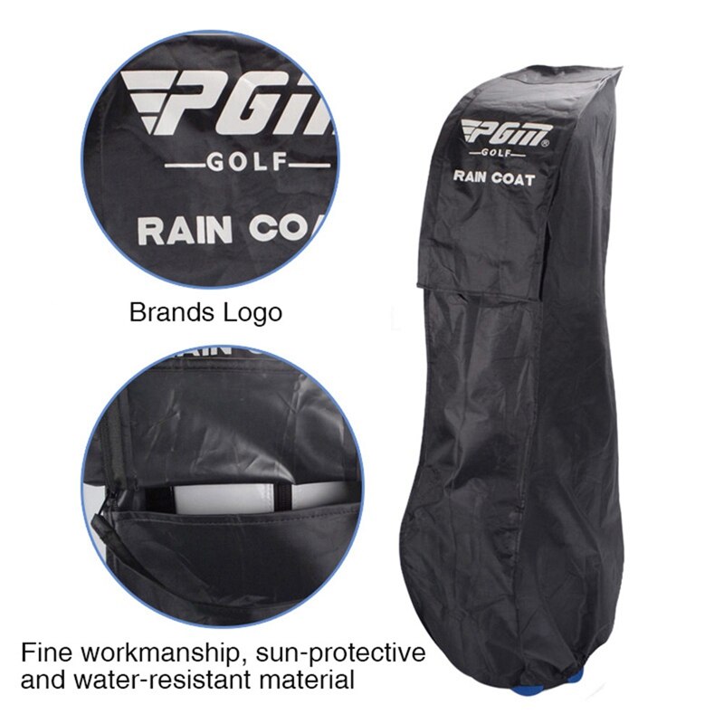 Pgm Golf Bag Cover Nylon Waterproof Flight Travel Golf Bag Cover Dustproof Golf Bag with Rain Cover Case for Storage Bag
