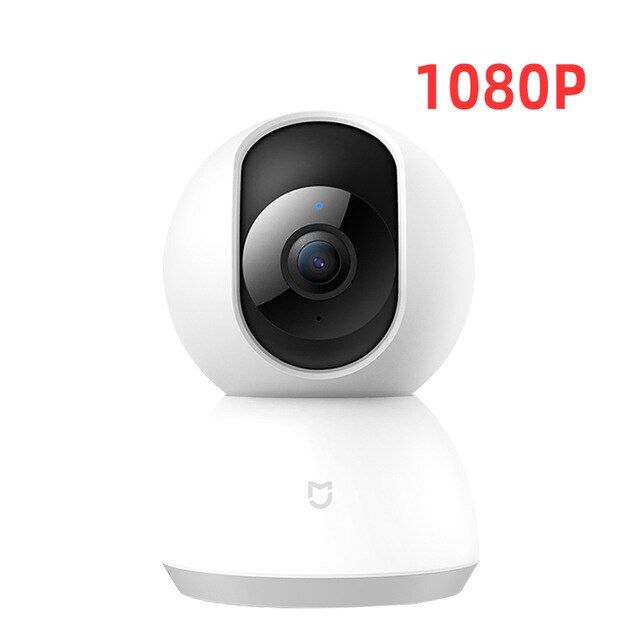 Offical Xiaomi 1080P Ip Mi Smart Camera 360 Hoek Draadloze Wifi Nachtzicht Video Camera Webcam Camcorder Beschermen Thuis beveiliging: white / UK plug