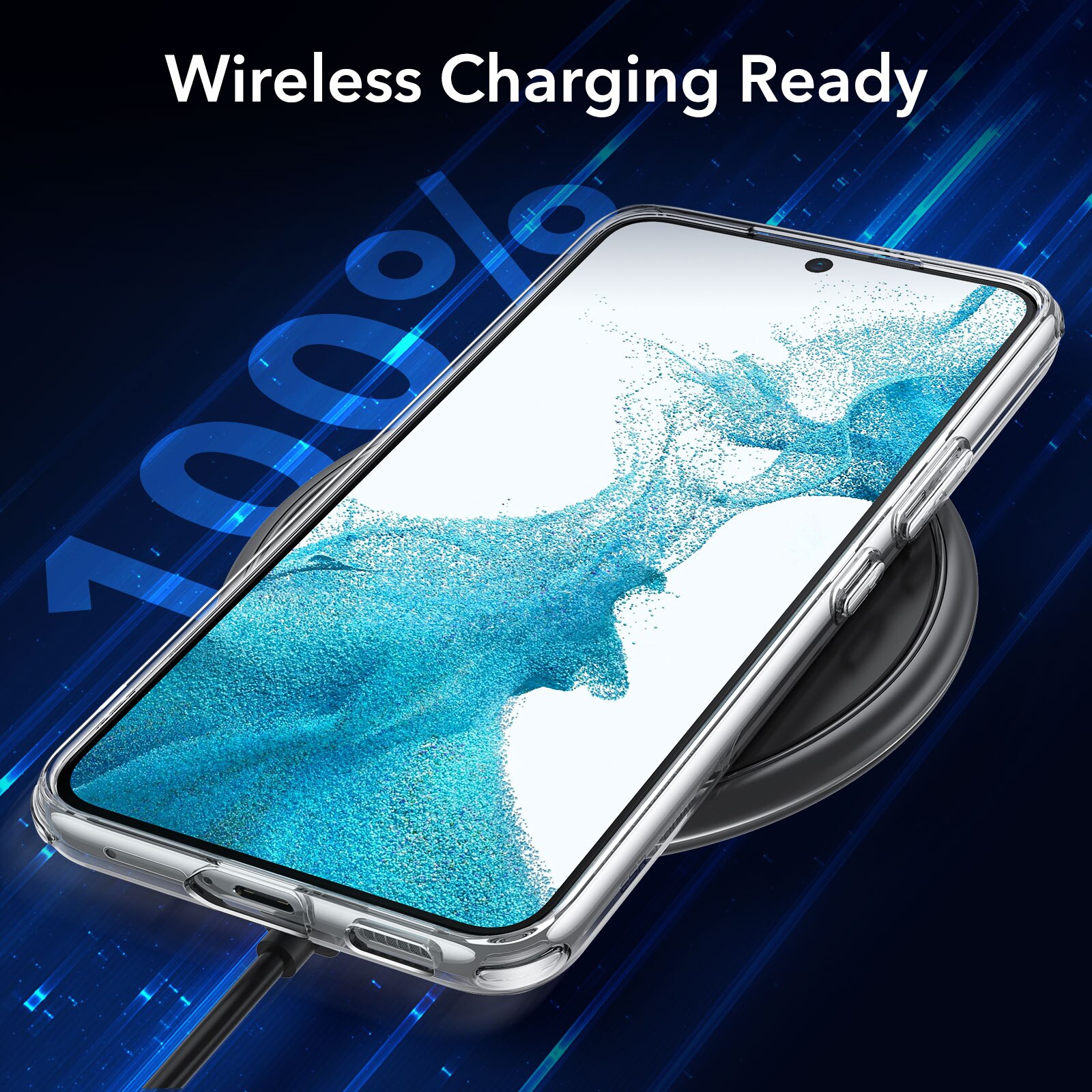 ESR-funda de TPU para Samsung Galaxy S22 Ultra, cubierta trasera transparente, fina y suave, para Samsung S22 Plus