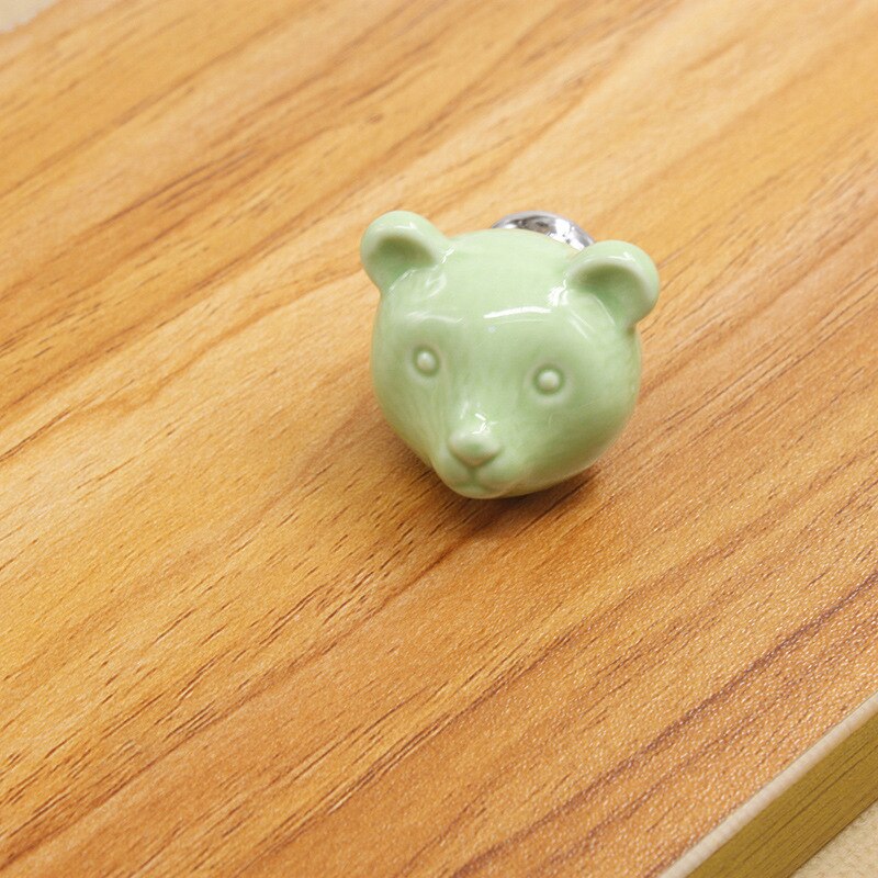 10 stks 32mm Kleurrijke Keramische Kast Knoppen Deur Handgrepen Kast Lade Kast Meubels Handvat Knoppen