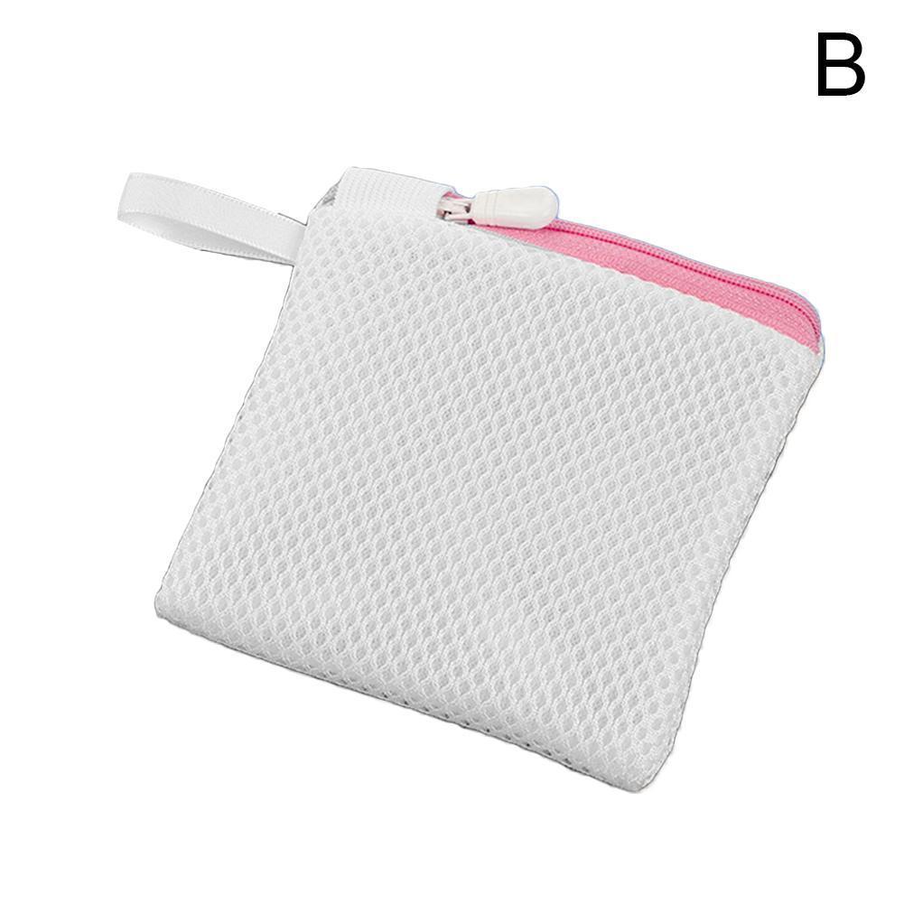 Mini bolsa de malla para lavado de ropa, accesorios de viaje, 12x12cm, 1 unidad