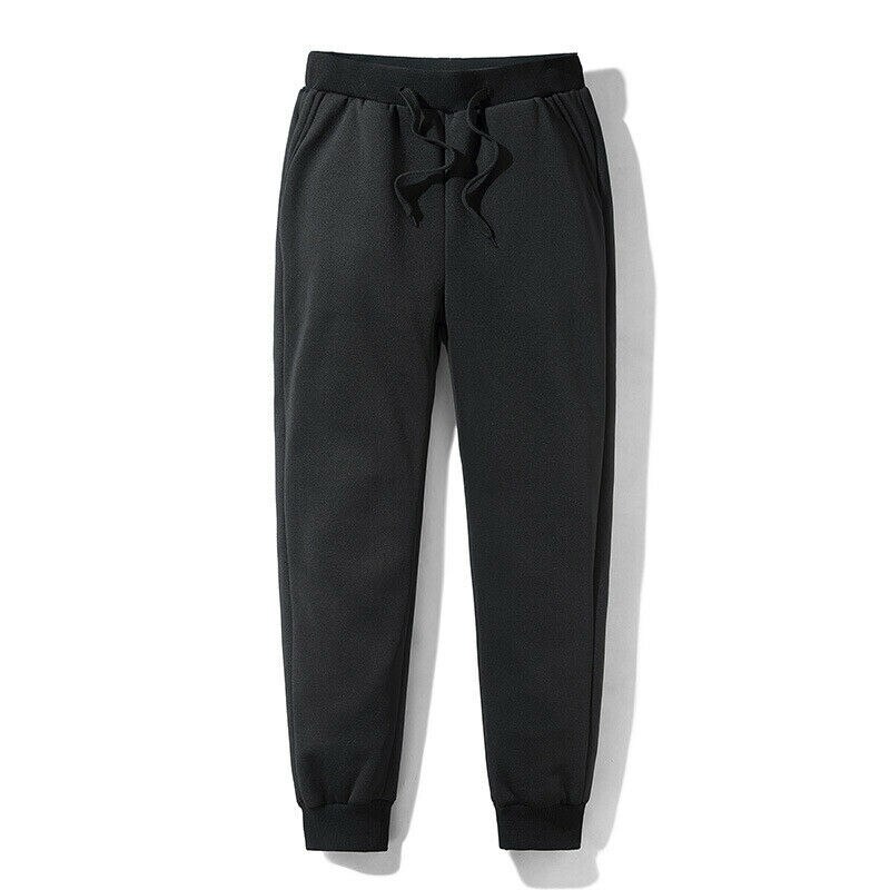 Mannen Dikke Fleece Thermiek Broek Outdoor Winter Warm Casual Broek Joggers Sport ASD88