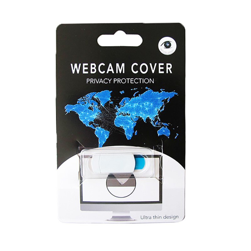 Pour T11 couverture de caméra de confidentialité universelle webcam couverture de protection de la vie privée pour ordinateur portable et téléphone portable tablette: single white