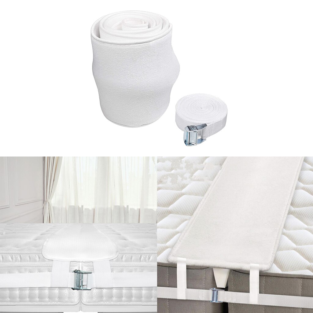 Connecteur de matelas réglable, pont de lit, coussinets de literie, jonction pour la maison, double à roi